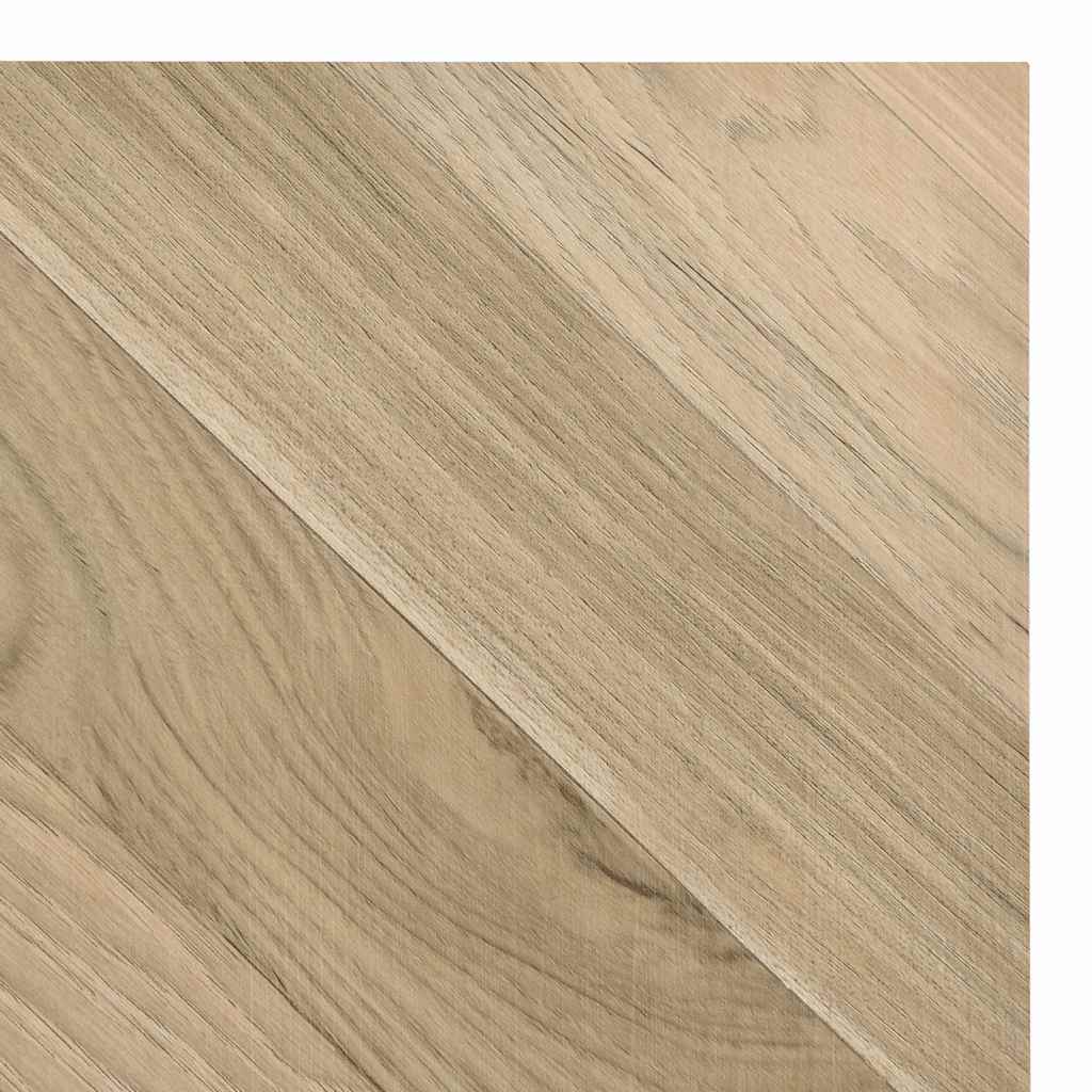 Δάπεδο Αυτοκόλλητο Καφέ Ριγέ 20 τεμ. 1,86 μ² από PVC