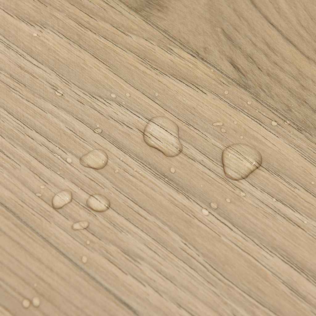 Δάπεδο Αυτοκόλλητο Καφέ Ριγέ 20 τεμ. 1,86 μ² από PVC