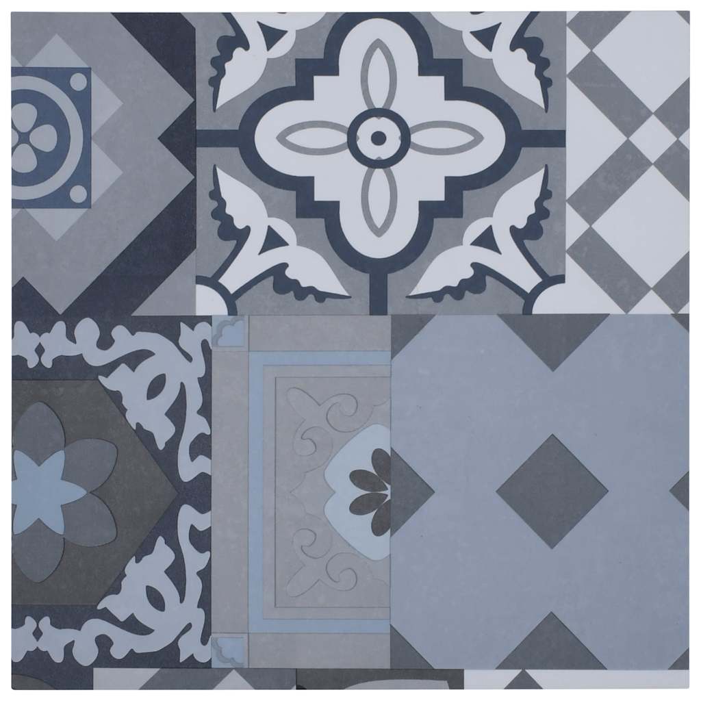 Δάπεδο Αυτοκόλλητο Mono Pattern 20 τεμ. 1,86 μ² από PVC - Pakobazaar
