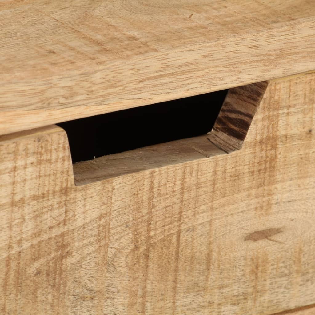 Γραφείο 100 x 45 x 90 εκ. από Μασίφ Ακατέργαστο Ξύλο Μάνγκο