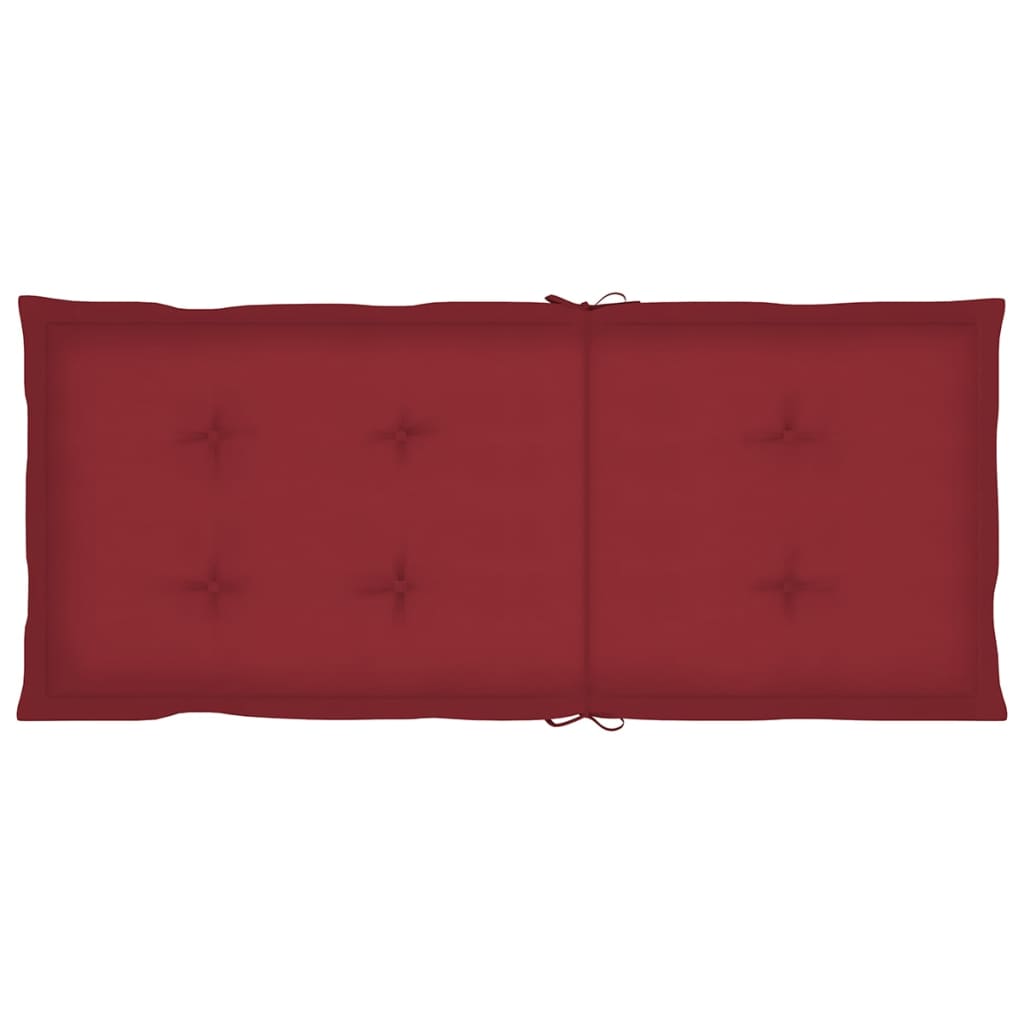 Καρέκλες Κήπου Ανακλινόμενες 8 τεμ. Μασίφ Ξύλο Teak & Μαξιλάρια - PAKOBAZAAR