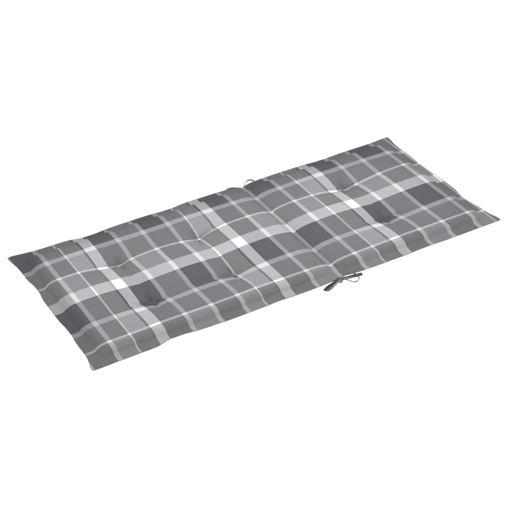 Καρέκλες Κήπου Ανακλινόμενες 8 τεμ. Μασίφ Ξύλο Teak & Μαξιλάρια - PAKOBAZAAR