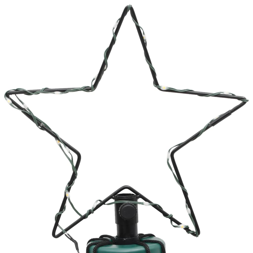 Χριστουγεν. Δέντρο Ψυχρό Λευκό 5 μ. 1400 LED με Μεταλλικό Στύλο - Pakobazaar