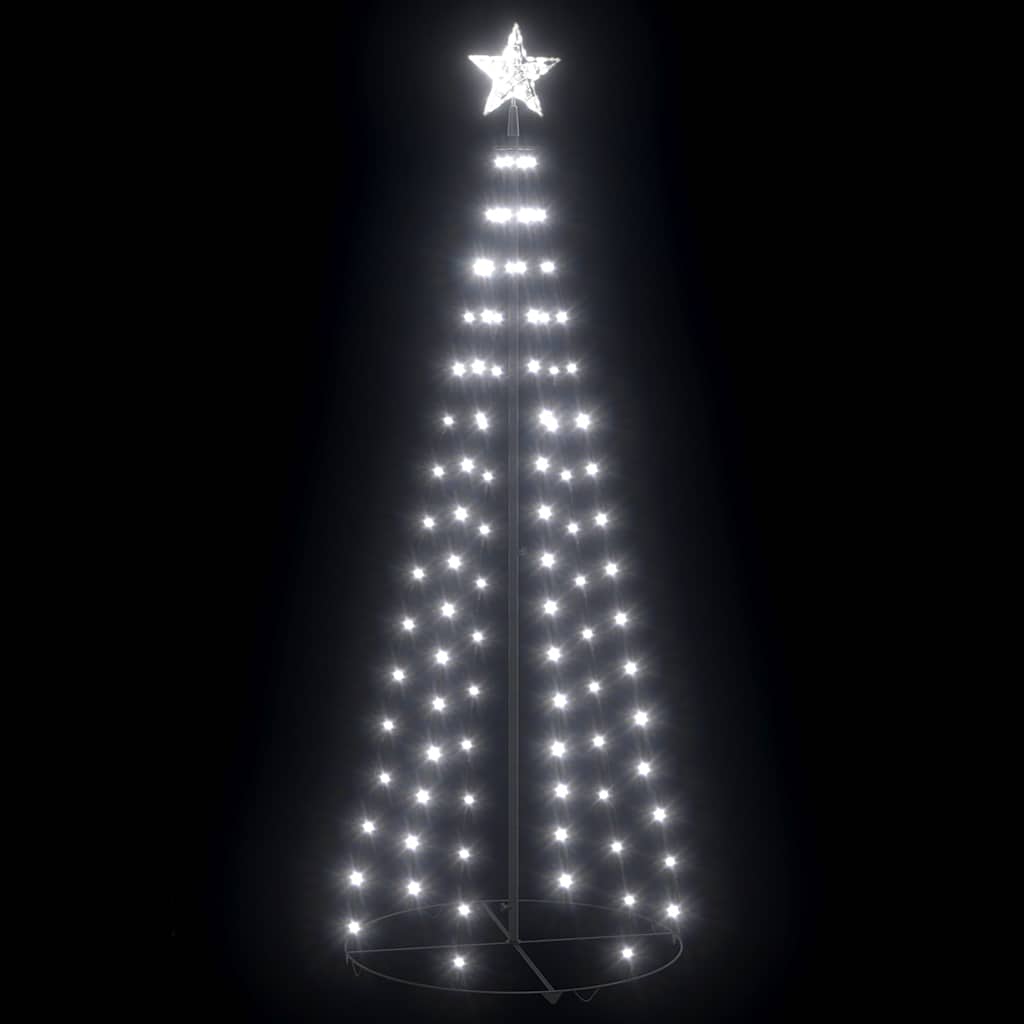 Δέντρο από Φωτάκια 100 LED Ψυχρό Λευκό Φως 70 x 180 εκ.