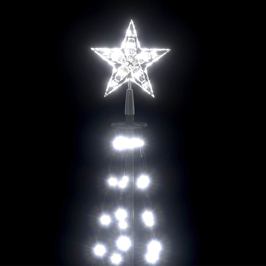 Δέντρο από Φωτάκια 100 LED Ψυχρό Λευκό Φως 70 x 180 εκ.
