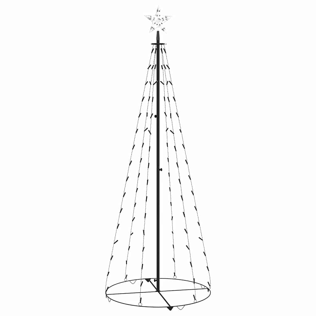 Δέντρο από Φωτάκια 100 LED Ψυχρό Λευκό Φως 70 x 180 εκ.