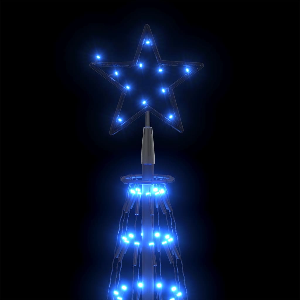 Χριστουγεννιάτικο Δέντρο Κώνος 330 LED Μπλε 100 x 300 εκ. - Pakobazaar