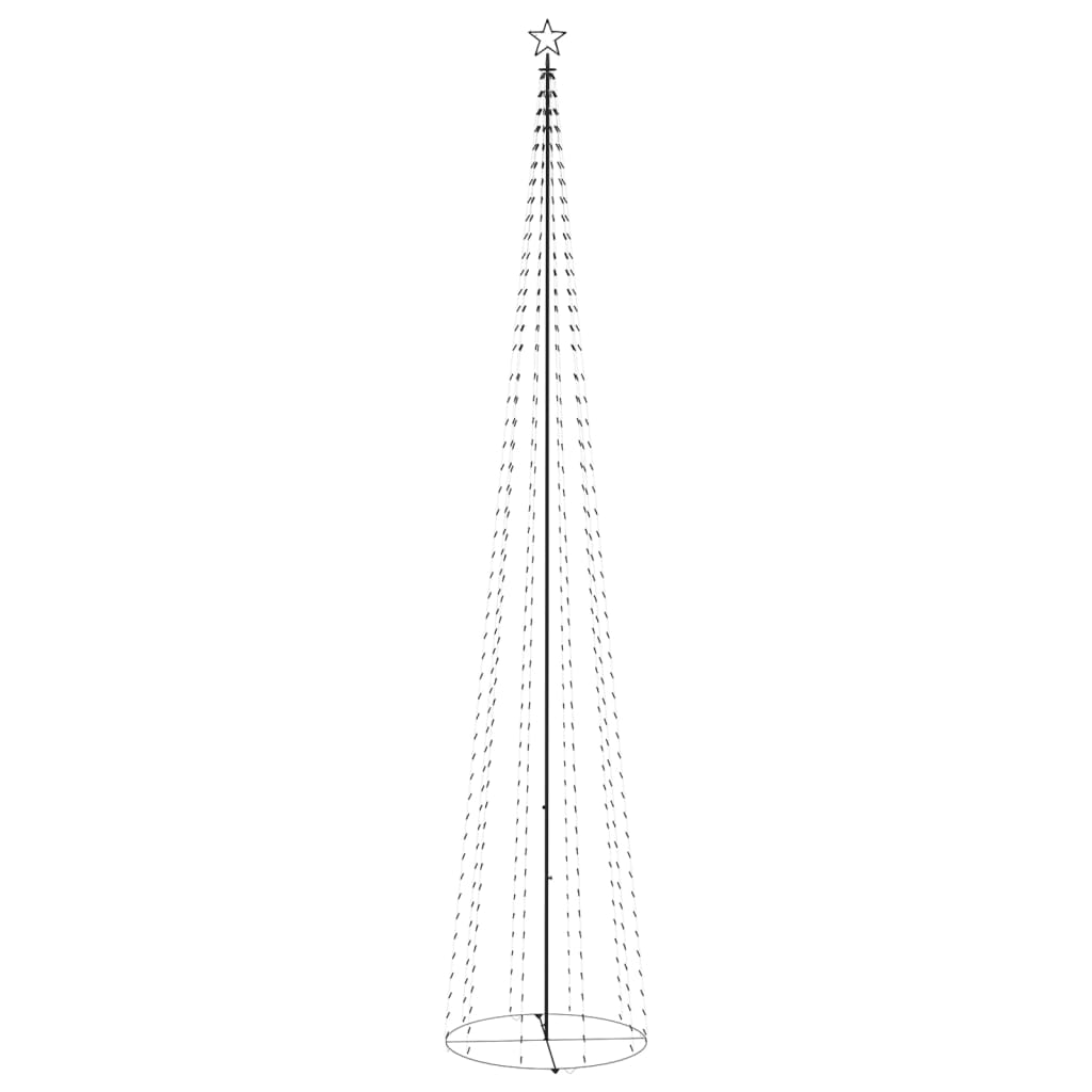 Δέντρο από Φωτάκια 752 LED Μπλε 160 x 500 εκ.