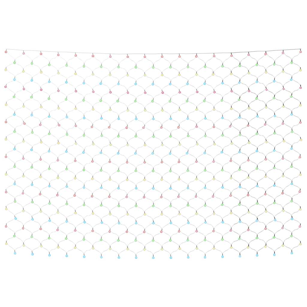 Χριστουγεν. Φωτάκια Δίχτυ Πολύχρωμα Εσ./Εξ. Χώρου 3x3μ. 306 LED