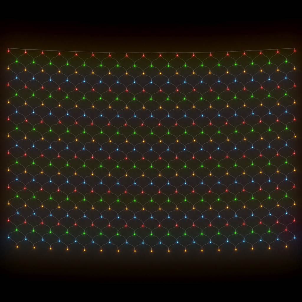 Χριστουγεν. Φωτάκια Δίχτυ Πολύχρωμα Εσ./Εξ. Χώρου 3x3μ. 306 LED