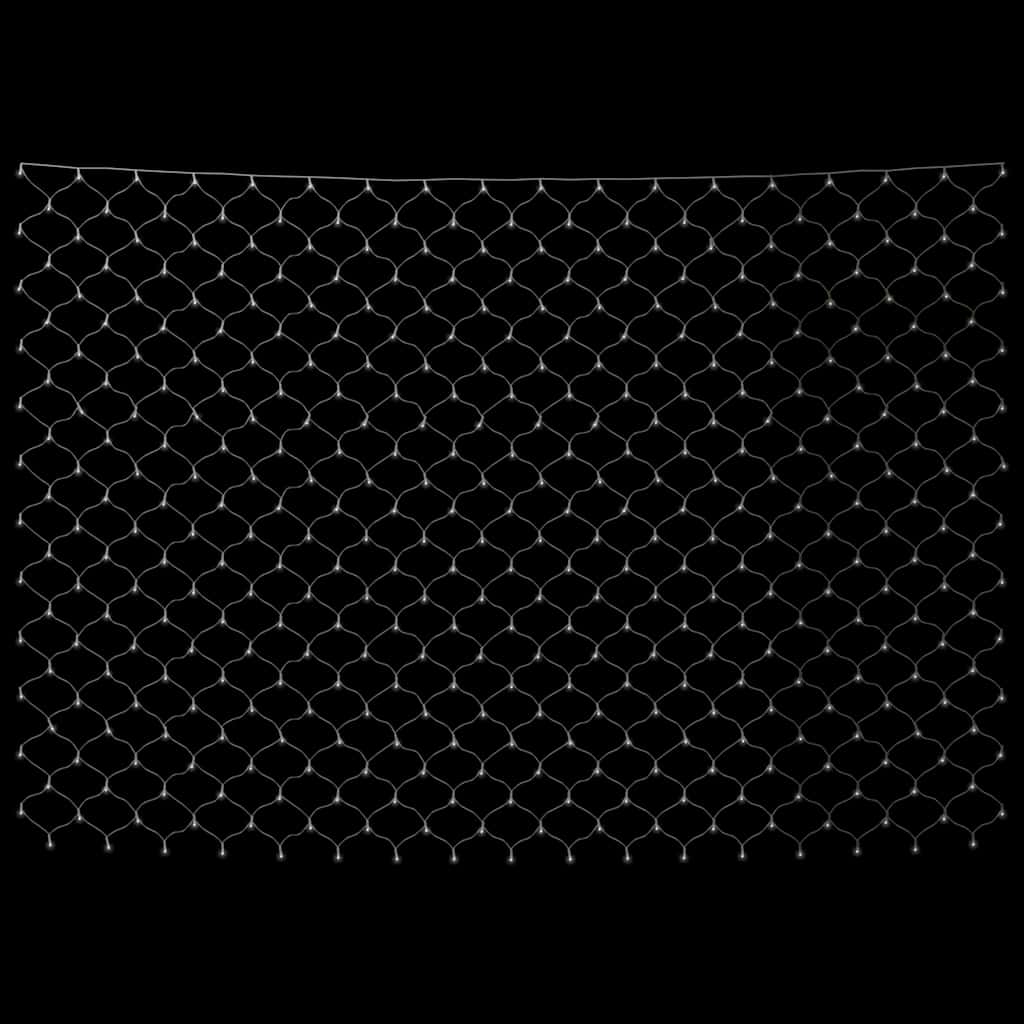 Χριστουγεννιάτικα Φωτάκια Δίχτυ Λευκά Εσ/Εξ. Χώρου 4x4μ 544 LED