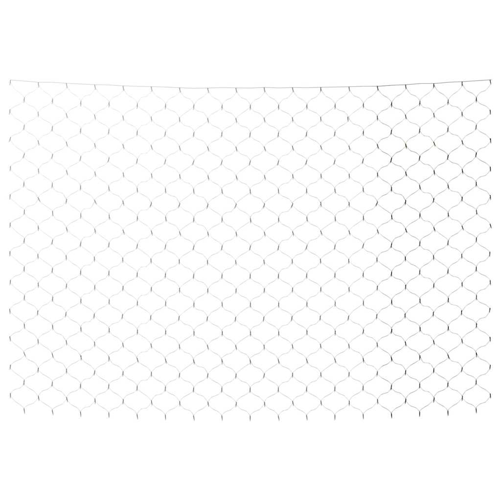 Χριστουγεννιάτικα Φωτάκια Δίχτυ Λευκά Εσ/Εξ. Χώρου 4x4μ 544 LED