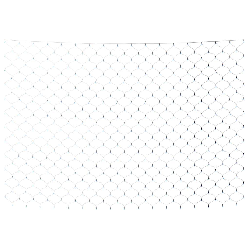 Χριστουγεννιάτικα Φωτάκια Δίχτυ Γαλάζια Εσ/Εξ Χώρ. 4x4μ 544 LED