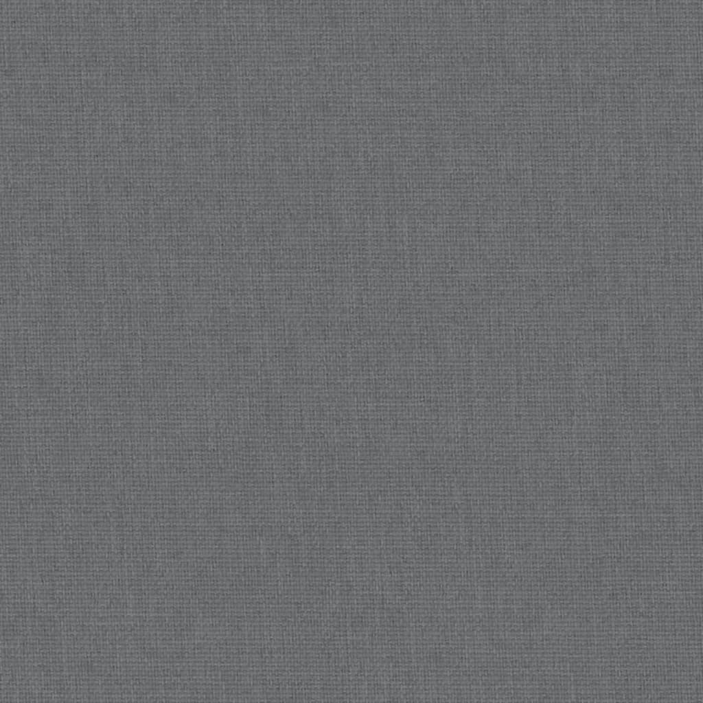 Λίκνο Βρεφικό Σκούρο Γκρι από Λινό Ύφασμα με Στρώμα - Pakobazaar