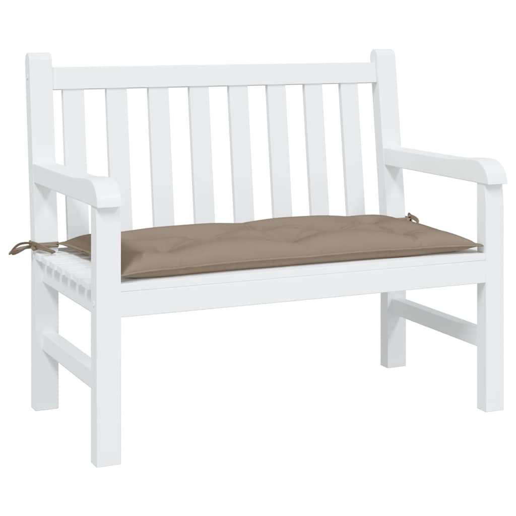 Μαξιλάρι Πάγκου Κήπου Taupe 110x50x7 εκ. Ύφασμα Oxford