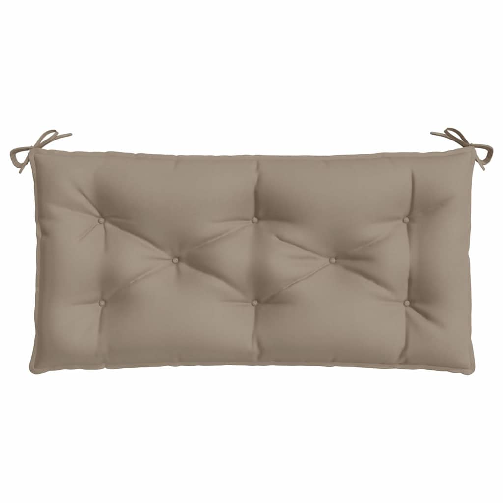 Μαξιλάρι Πάγκου Κήπου Taupe 110x50x7 εκ. Ύφασμα Oxford