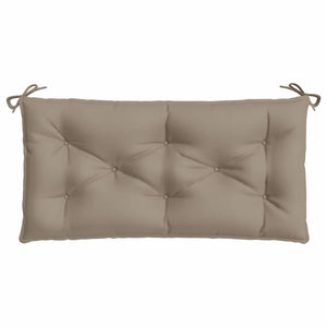 Μαξιλάρι Πάγκου Κήπου Taupe 110x50x7 εκ. Ύφασμα Oxford