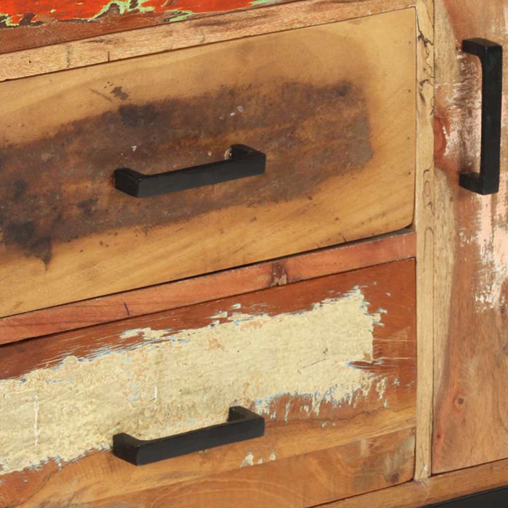 Ντουλάπι με Συρτάρια 88 x 30 x 73 εκ. από Μασίφ Ανακυλωμένο Ξύλο
