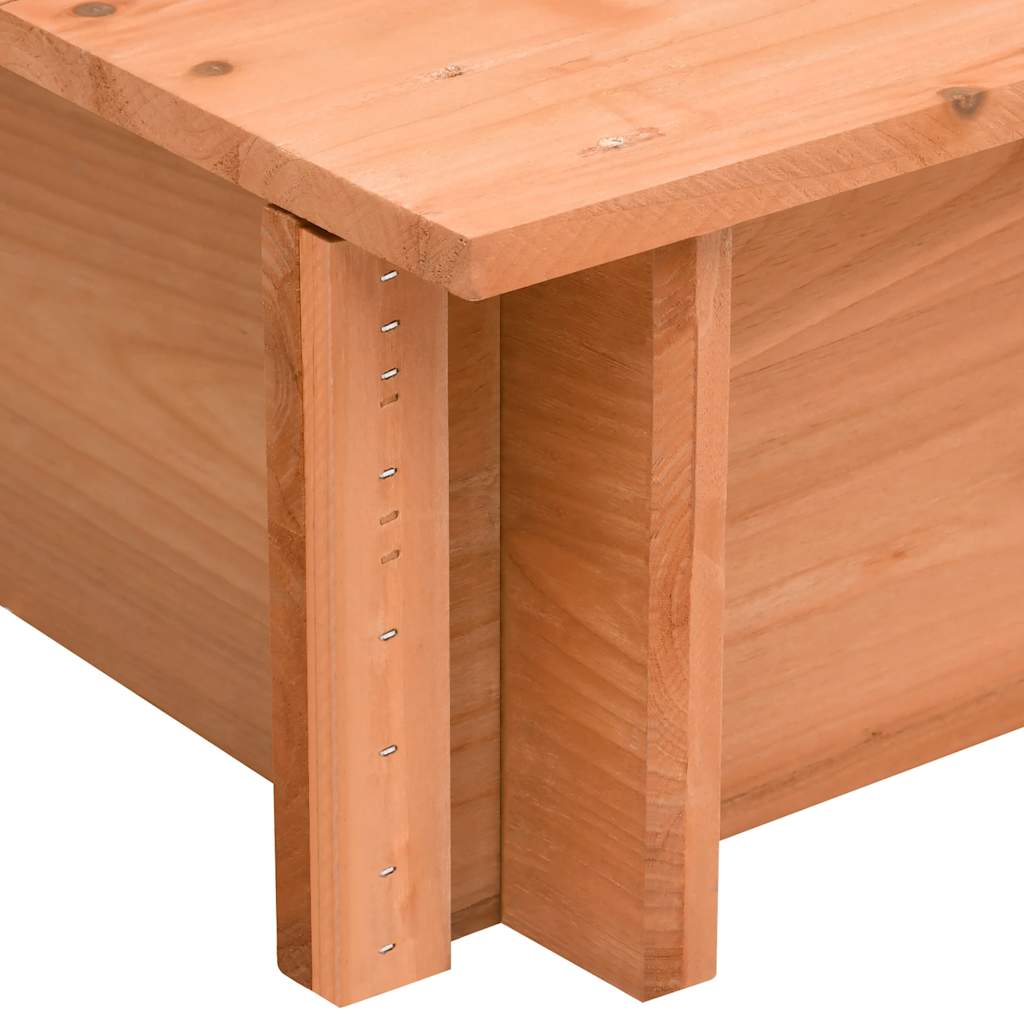 Αμμοδόχος με Οροφή 112 x 112 x 112 εκ. από Ξύλο Ελάτης