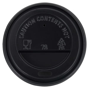 Ποτήρια Καφέ Χάρτινα με Καπάκια 200 ml 1000 Τεμάχια Καφέ