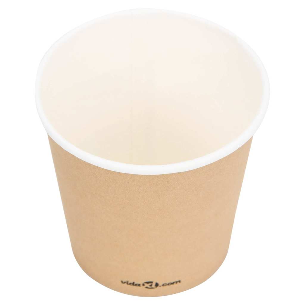 Ποτήρια Καφέ Χάρτινα 120 ml 500 Τεμάχια Καφέ - Pakobazaar
