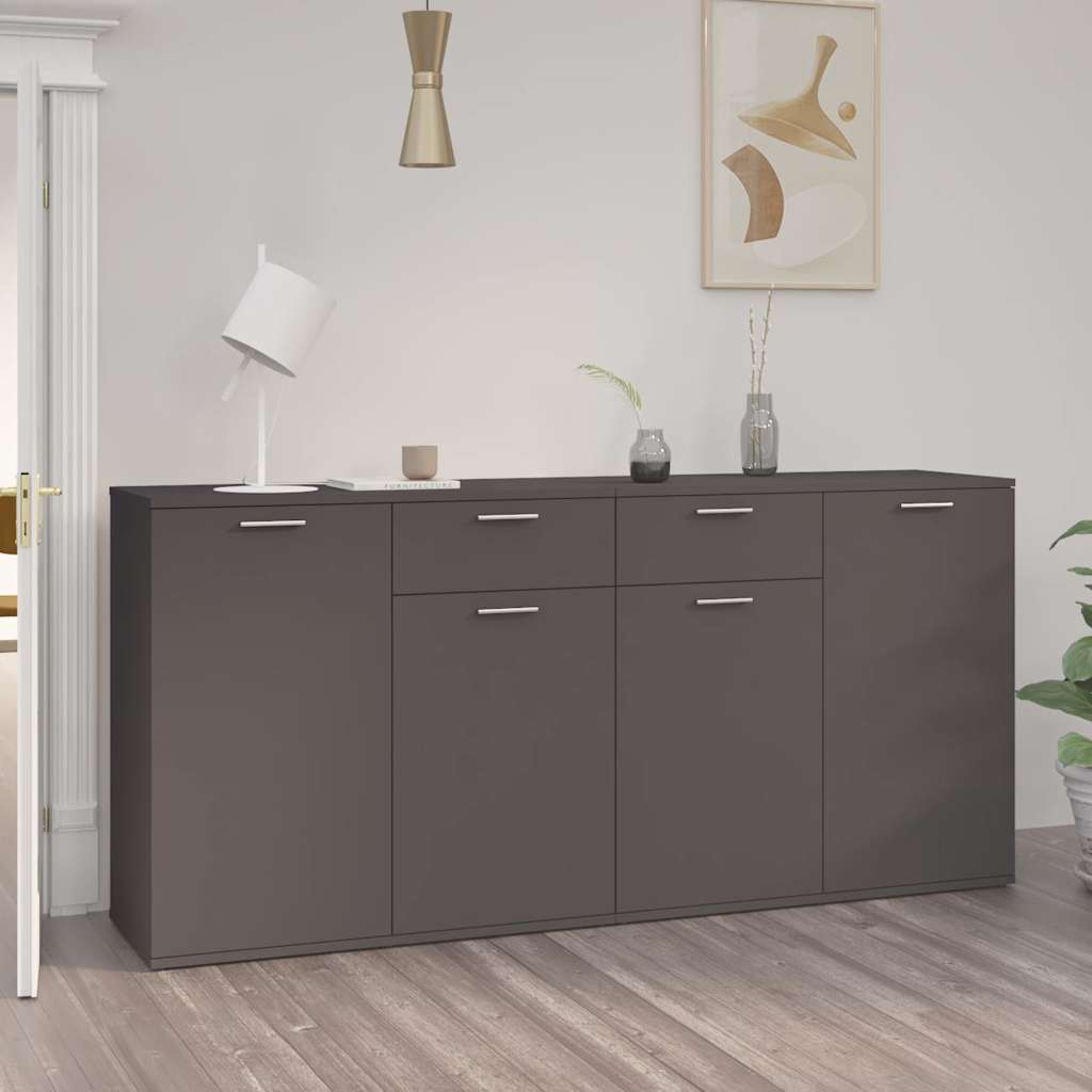 Μπουφές Γκρι 160 x 36 x 75 εκ. από Μοριοσανίδα
