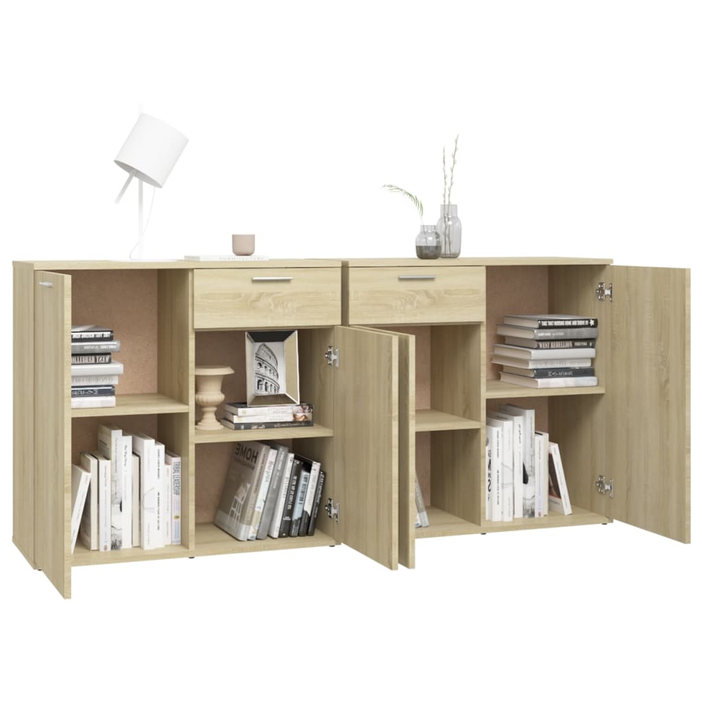 Μπουφές Sonoma Δρυς 160 x 36 x 75 εκ. από Επεξ. Ξύλο - PAKOBAZAAR
