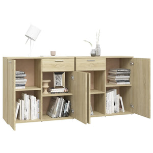 Μπουφές Sonoma Δρυς 160 x 36 x 75 εκ. από Επεξ. Ξύλο - PAKOBAZAAR