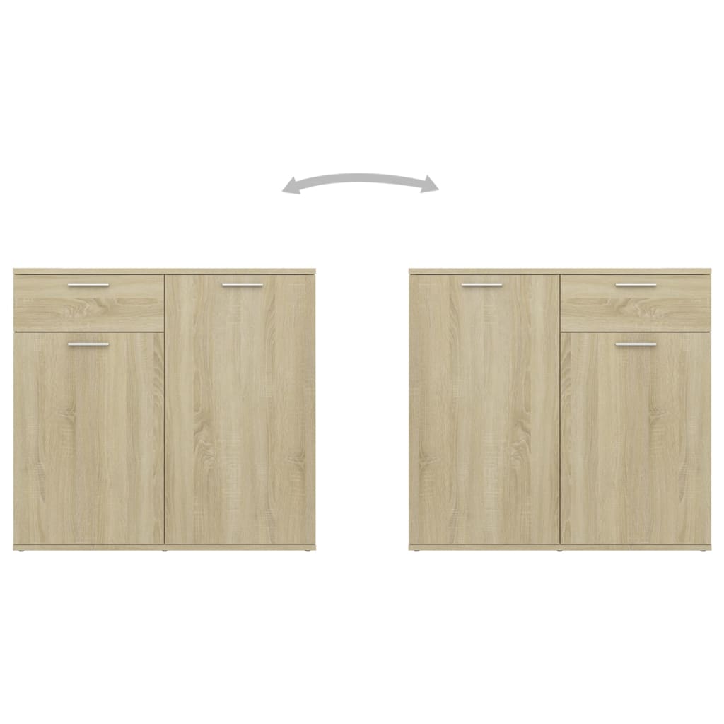 Μπουφές Sonoma Δρυς 160 x 36 x 75 εκ. από Επεξ. Ξύλο - PAKOBAZAAR