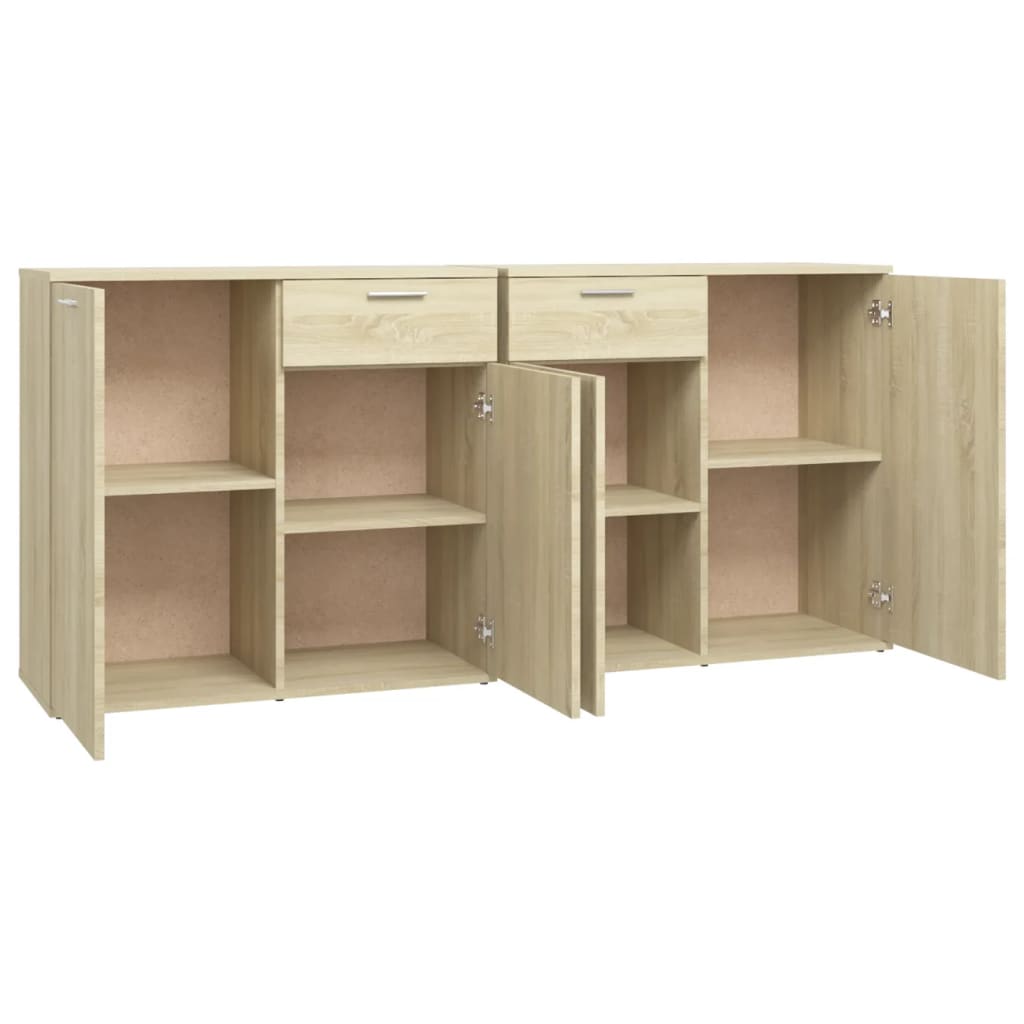 Μπουφές Sonoma Δρυς 160 x 36 x 75 εκ. από Επεξ. Ξύλο - PAKOBAZAAR