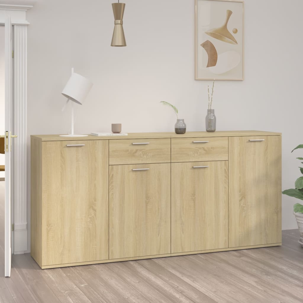 Μπουφές Sonoma Δρυς 160 x 36 x 75 εκ. από Επεξ. Ξύλο - PAKOBAZAAR