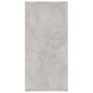Μπουφές Γκρι Σκυροδέματος 160 x 36 x 75 εκ. από Επεξ. Ξύλο - PAKOBAZAAR