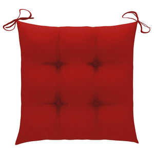Καρέκλες Κήπου Πτυσσόμενες 6 τεμ Μασίφ Ξύλο Ακακίας & Μαξιλάρια - Pakobazaar