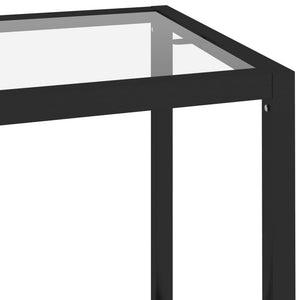 Ράφι Διαφανές 100 x 36 x 90 εκ. από Ψημένο Γυαλί