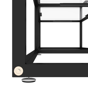 Έπιπλο Τηλεόρασης Διαφανές 160 x 40 x 40,5 εκ. από Γυαλί Ασφαλ.