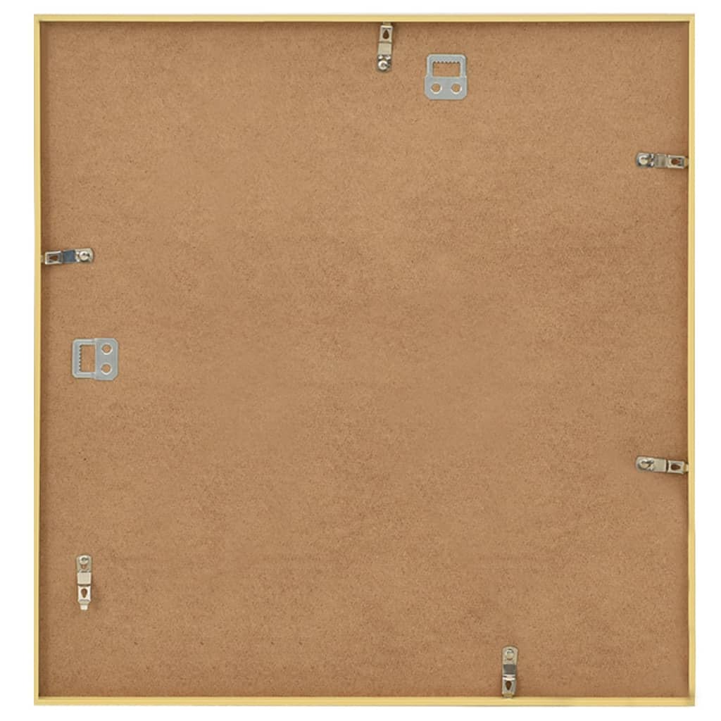 Κορνίζες Κολάζ Τοίχου 5 τεμ. Χρυσές 40 x 40 εκ. MDF