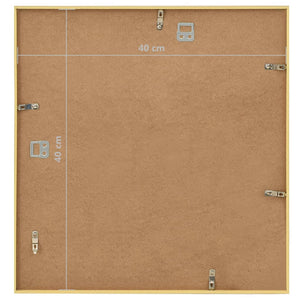 Κορνίζες Κολάζ Τοίχου 5 τεμ. Χρυσές 40 x 40 εκ. MDF