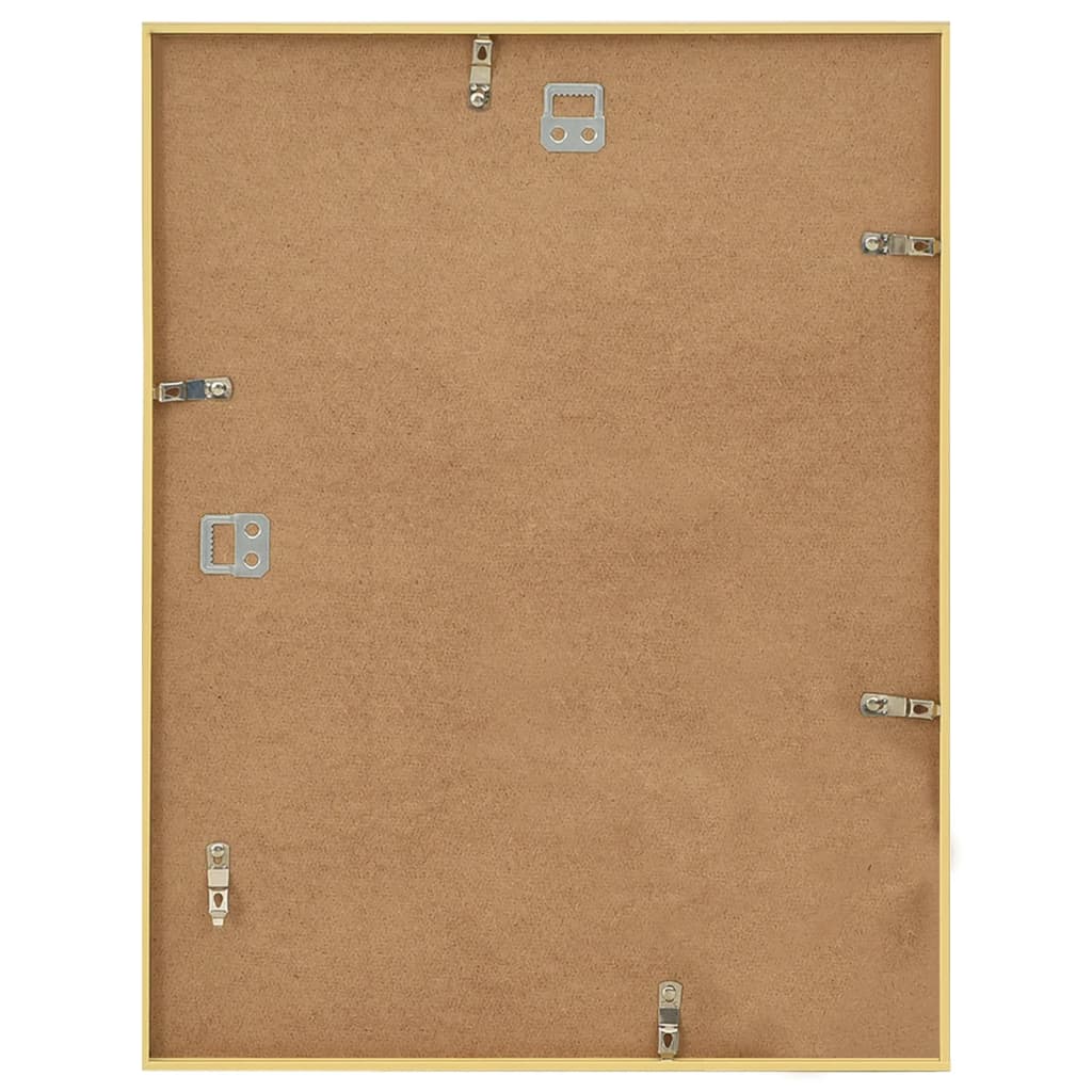 Κορνίζες Κολάζ Τοίχου 3 τεμ. Χρυσές 40 x 50 εκ. MDF