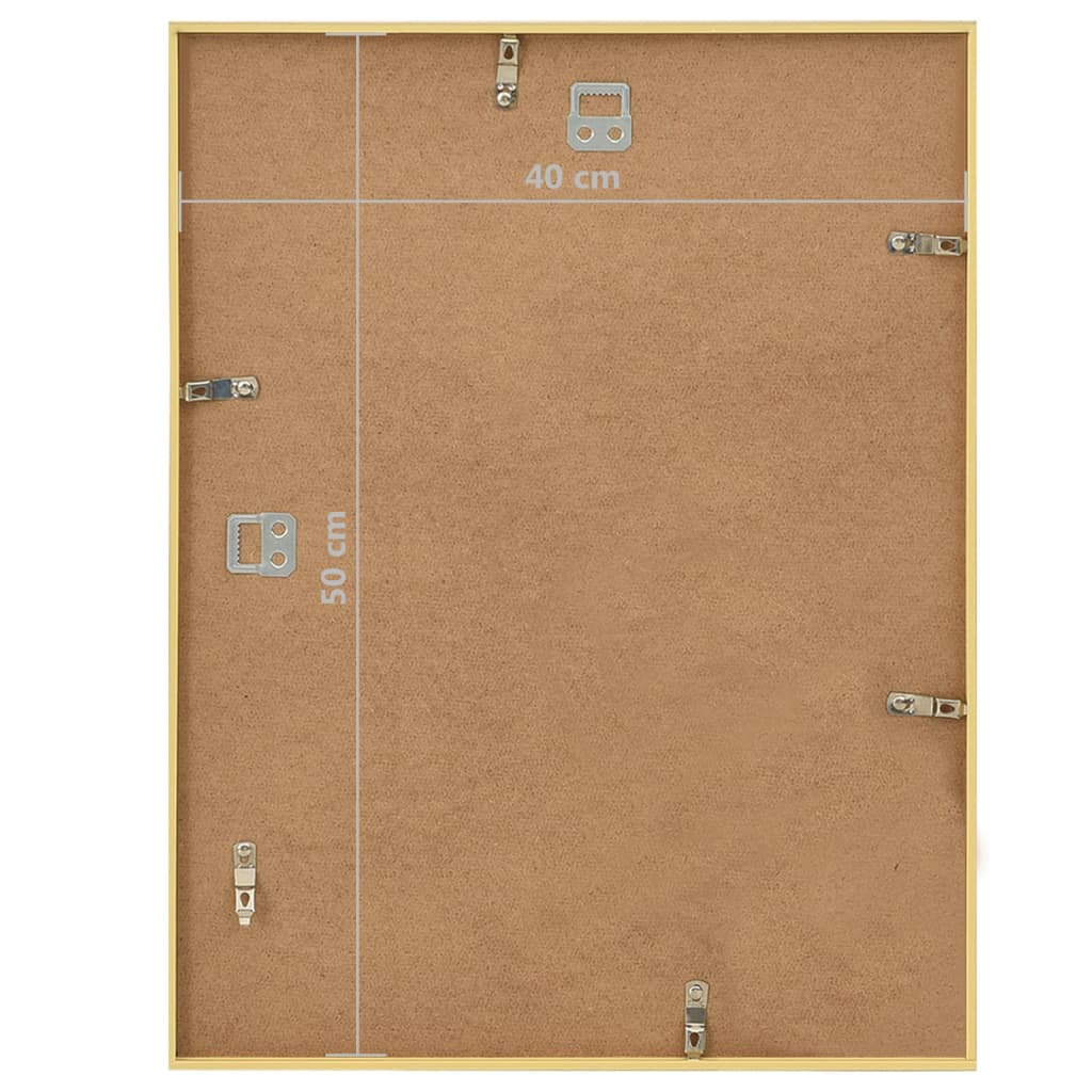 Κορνίζες Κολάζ 5 τεμ. Χρυσές για Τοίχο 40 x 50 εκ. MDF - Pakobazaar