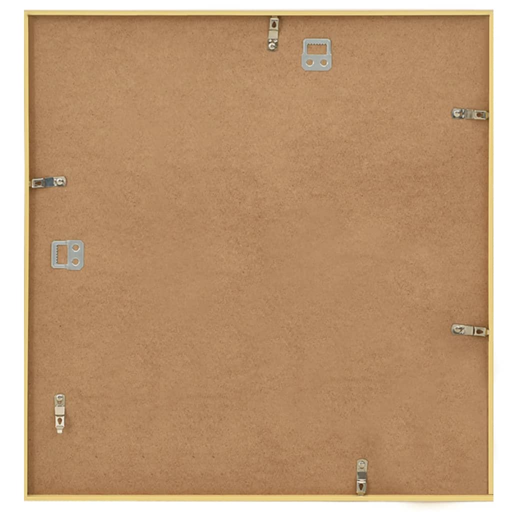 Κορνίζες Κολάζ Τοίχου 3 τεμ. Χρυσές 50 x 50 εκ. MDF