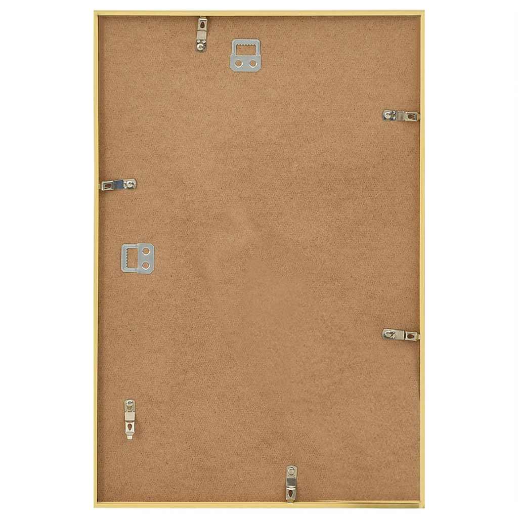 Κορνίζες Κολάζ Τοίχου 5 τεμ. Χρυσές 50 x 70 εκ. MDF