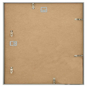 Κορνίζες Κολάζ για Τοίχο 3 τεμ. Ασημί 50 x 50 εκ. MDF