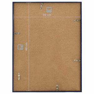 Κορνίζες Κολάζ Τοίχου 3 τεμ. Μπλε 40 x 50 εκ. MDF