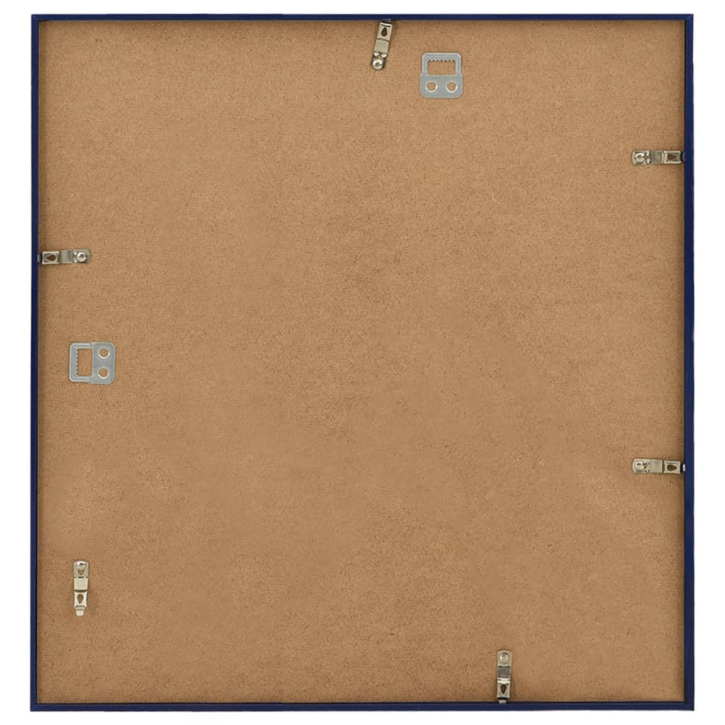 Κορνίζες Κολάζ Τοίχου 3 τεμ. Μπλε 50 x 50 εκ. MDF - Pakobazaar