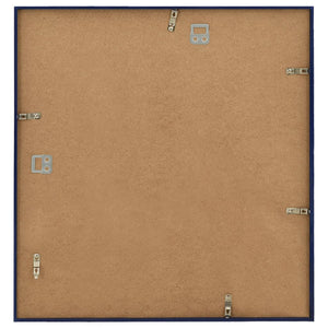 Κορνίζες Κολάζ Τοίχου 3 τεμ. Μπλε 50 x 50 εκ. MDF - Pakobazaar