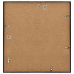 Κορνίζες Κολάζ Τοίχου 3 τεμ. Μαύρες 40 x 40 εκ. MDF