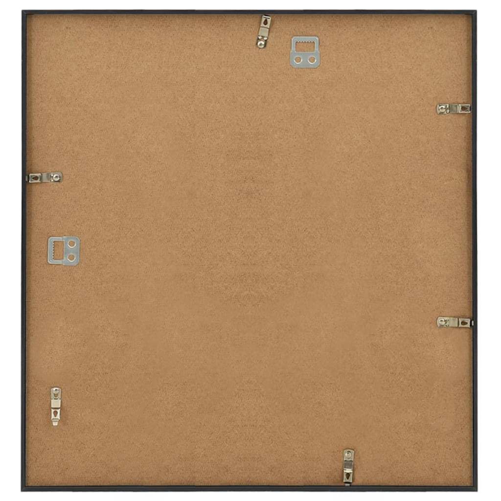 Κορνίζες Κολάζ Τοίχου 5 τεμ. Μαύρο 40 x 40 εκ. MDF