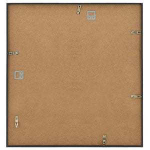 Κορνίζες Κολάζ Τοίχου 5 τεμ. Μαύρο 40 x 40 εκ. MDF