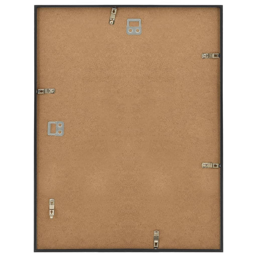 Κορνίζες Κολάζ Τοίχου 3 τεμ. Μαύρες 40 x 50 εκ. MDF