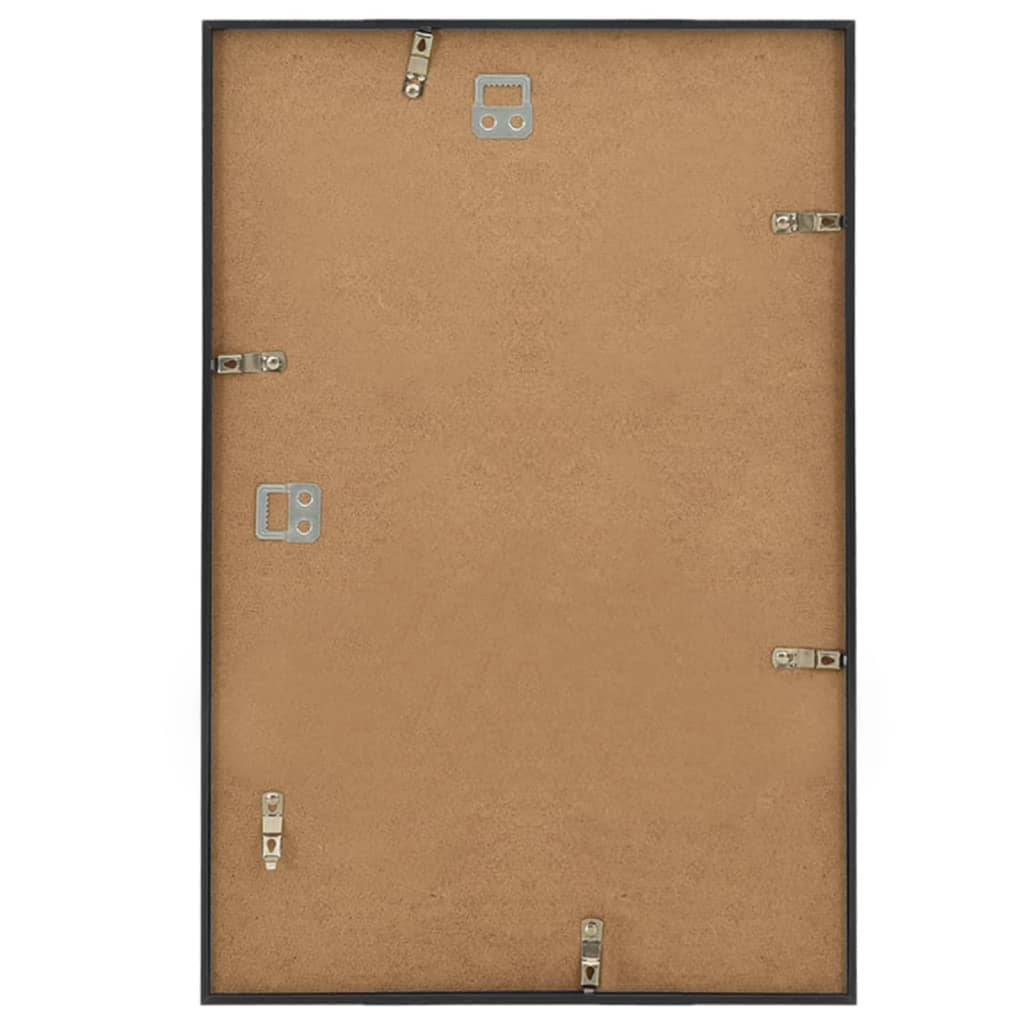 Κορνίζες Κολάζ Τοίχου 3 τεμ. Μαύρες 42 x 59,4 εκ MDF